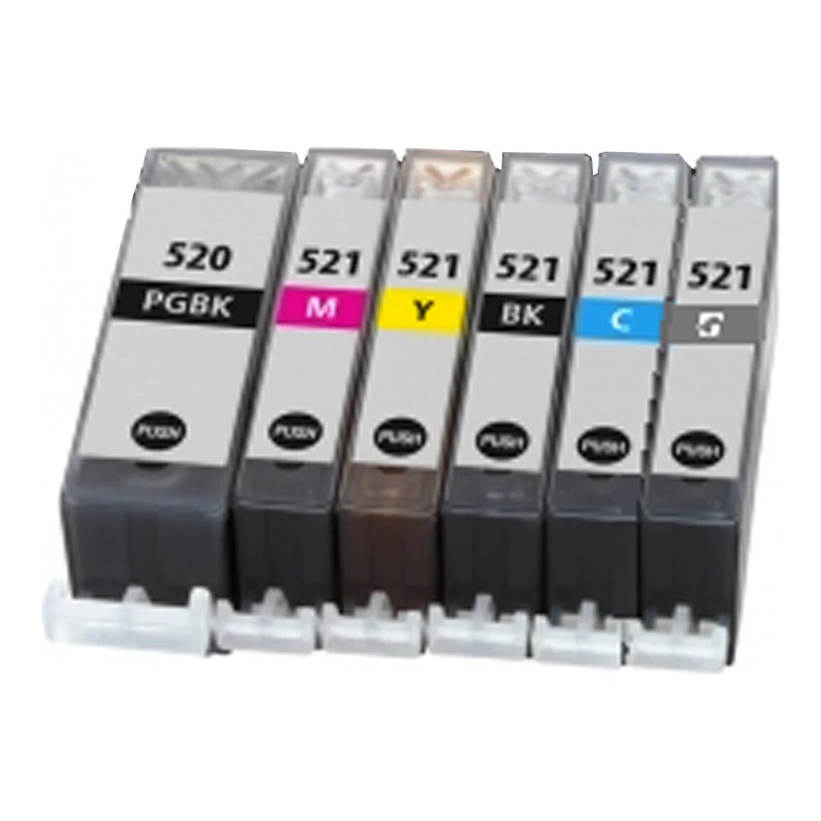 Huismerk Canon PGI-520 + CLI-521 inktcartridges voordeelbundel (6set)