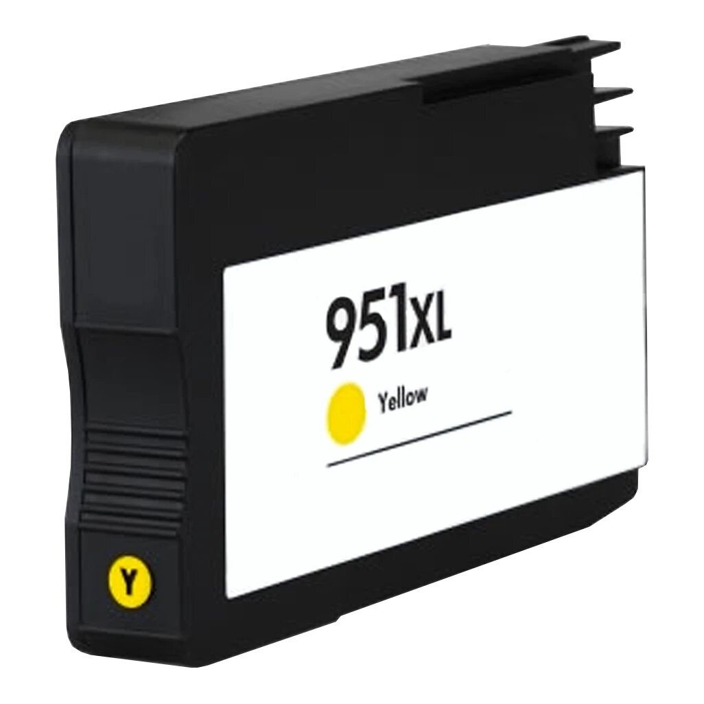 Huismerk HP 951XL (CN048AE) inktcartridge geel
