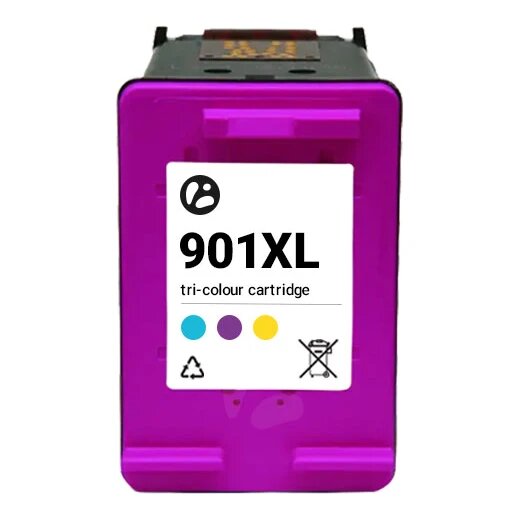 Huismerk HP 901XL (CC656AE) inktcartridge kleur