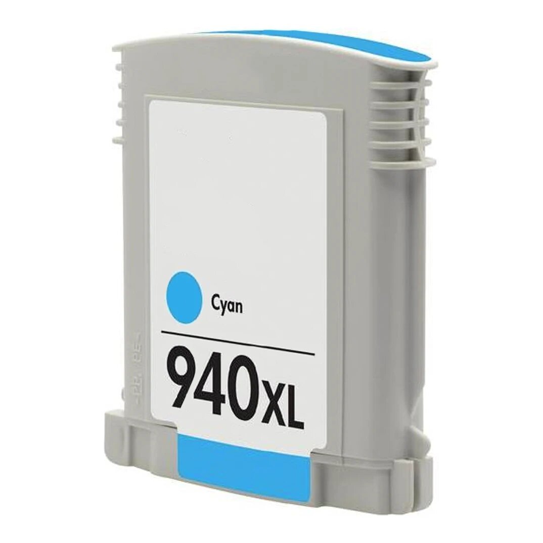 Huismerk HP 940XL (C4907AE) inktcartridge cyaan