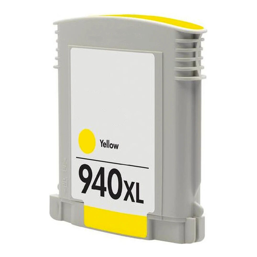 Huismerk HP 940XL (C4909AE) inktcartridge geel