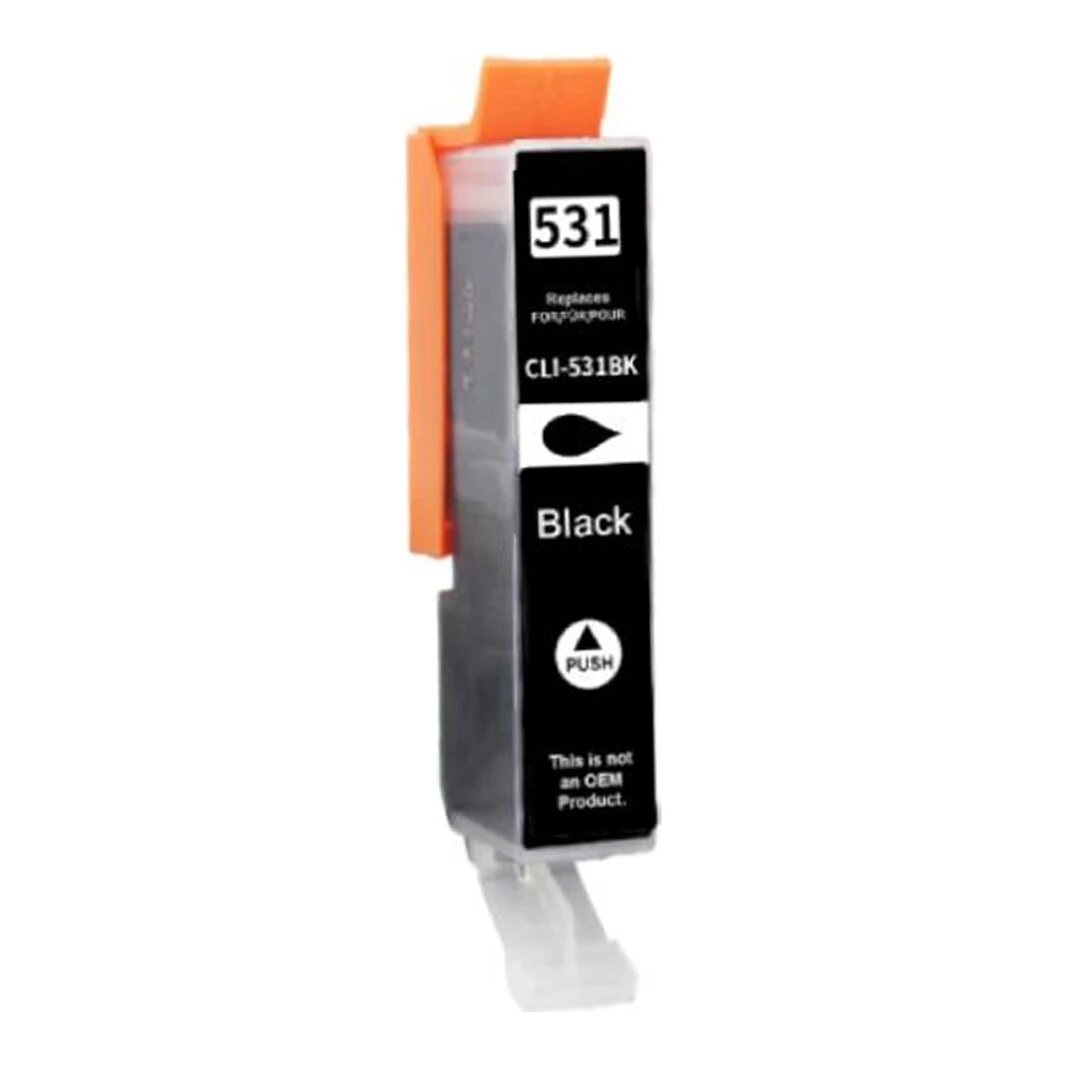Huismerk Canon CLI-531BK inktcartridge zwart
