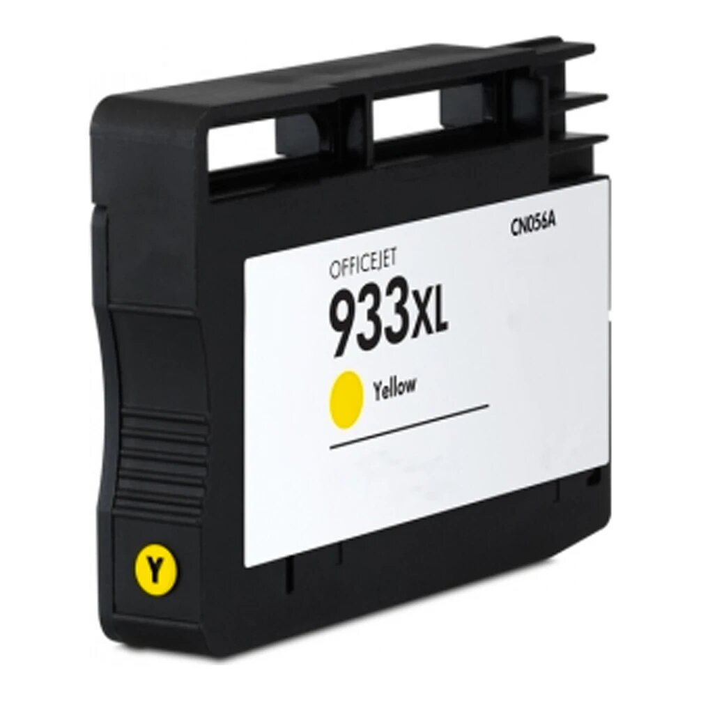 Huismerk HP 933XL (CN056AE) inktcartridge geel