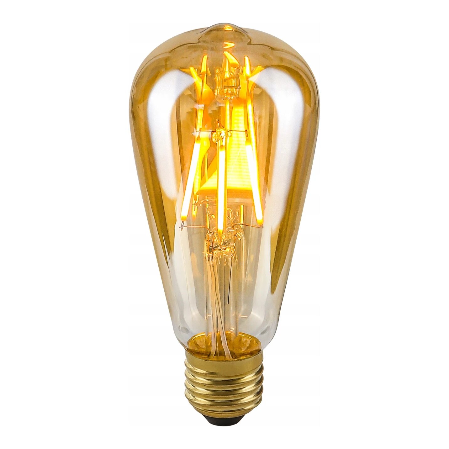 E27 LED Filament lamp | Edison ST64 | 2200K warm wit | 4W (35W)