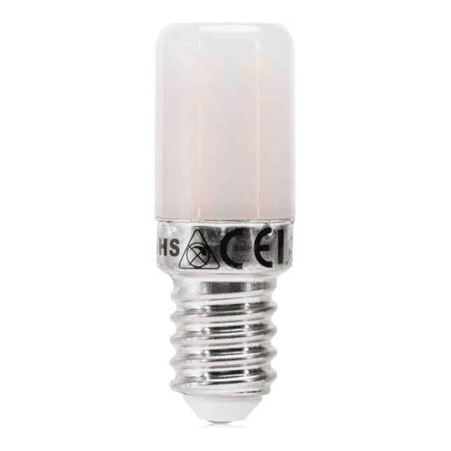 E14 LED koelkast lamp | Buis T18 | 3000K warm wit | 3,5W (28W)