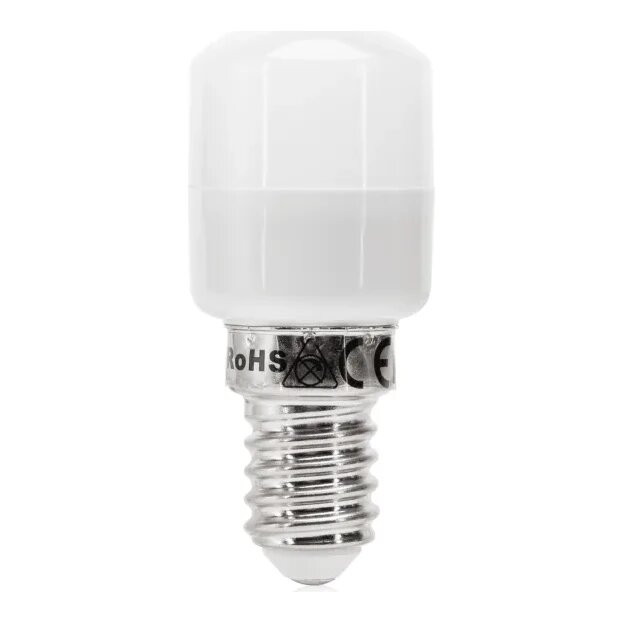 E14 LED koelkast lamp | Buis T26 | 6500K daglicht wit | 2,5W (23W)