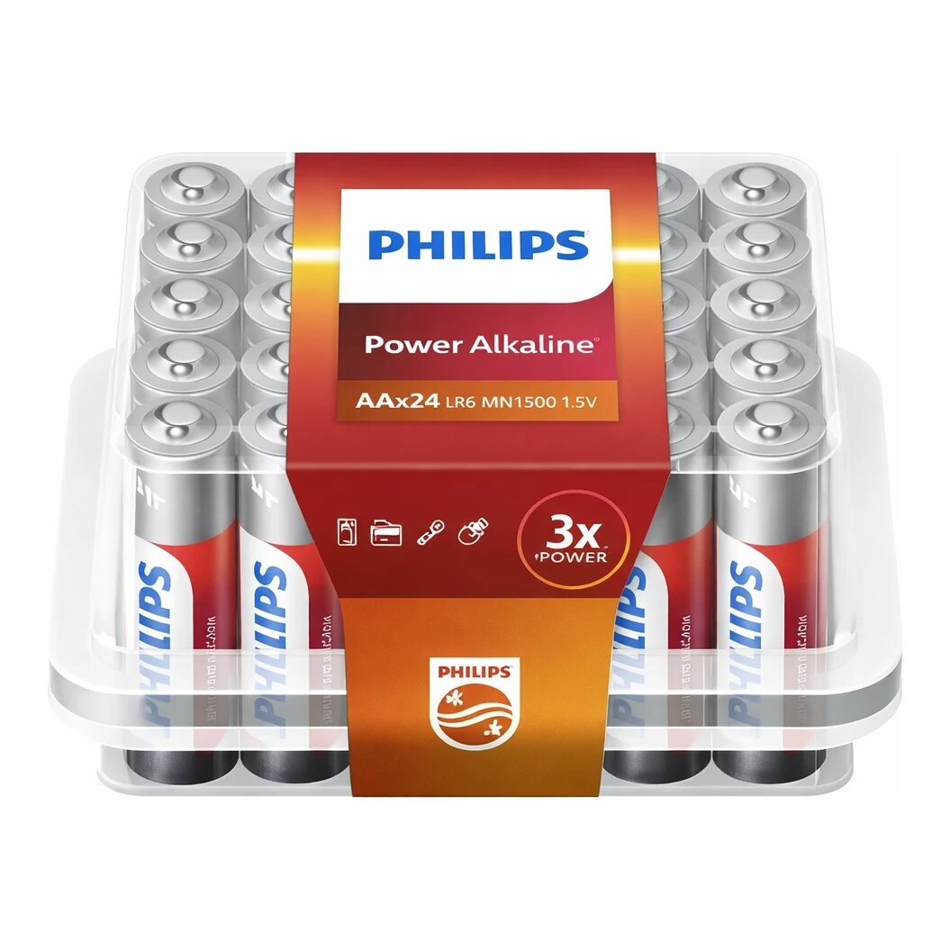 Philips Power AA batterijen 24-pack