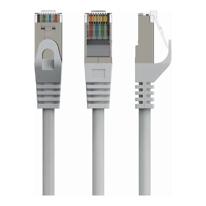 FTP Cat6 netwerkkabel/internetkabel grijs (10 m)