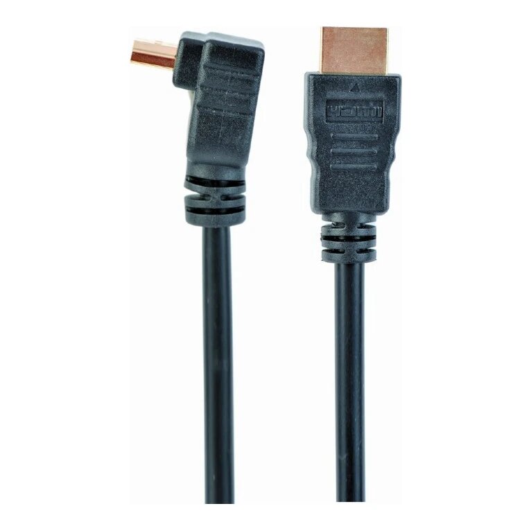 High Speed HDMI-kabel met Ethernet 4K en haakse aansluiting 90° (3 m)