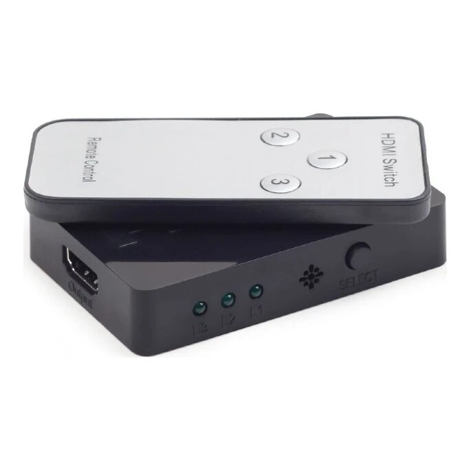 HDMI switch 3-poorts 4K met afstandsbediening