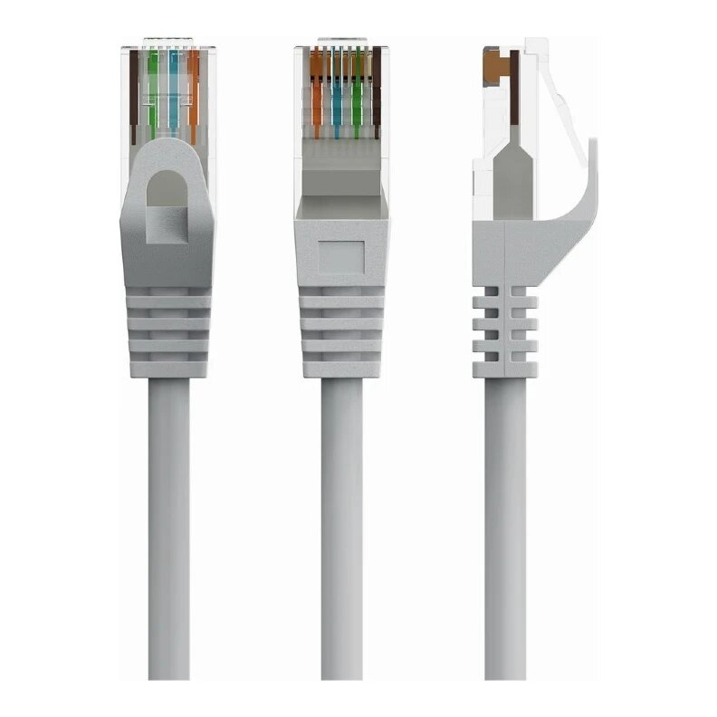 UTP Cat6 netwerkkabel/internetkabel grijs (5 m)