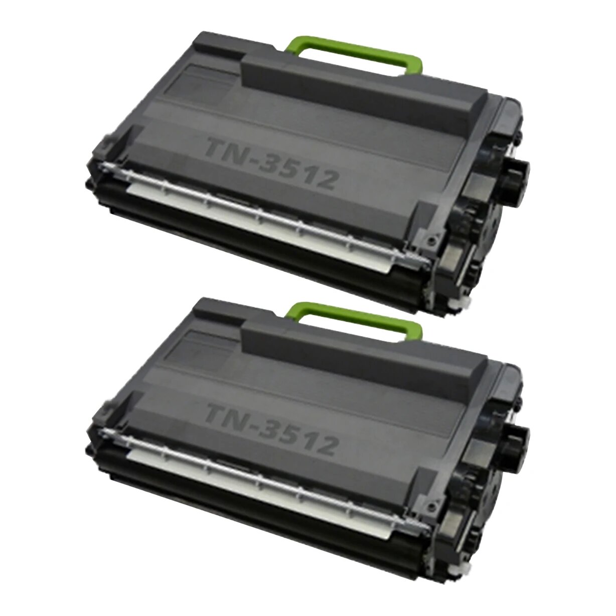 2x Huismerk Brother TN-3512 toner zwart extra hoge capaciteit