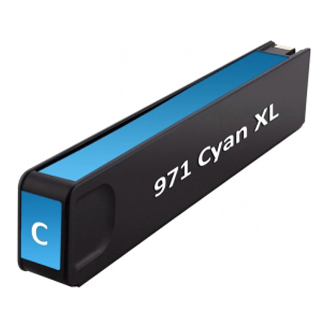 Huismerk HP 971XL (CN626AE) inktcartridge cyaan