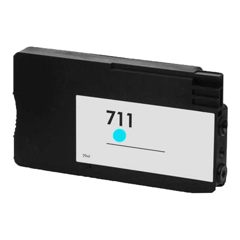 Huismerk HP 711 (CZ130A) inktcartridge cyaan