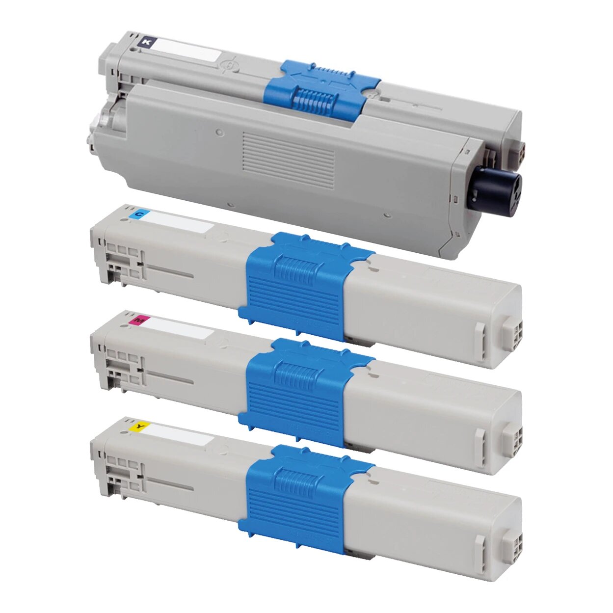 Huismerk OKI 44469704 / 44469705 / 44469706 / 44469803 toners voordeelbundel