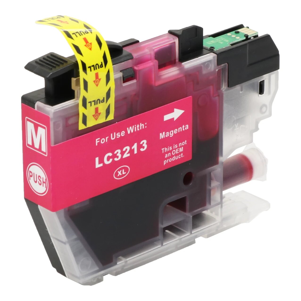 Huismerk Brother LC-3213M XL inktcartridge magenta