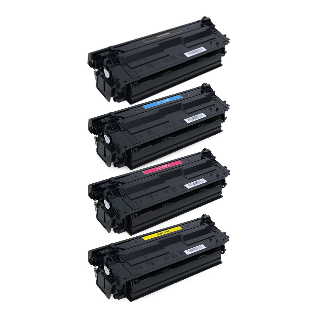 Huismerk HP 508X (CF360X-CF363X) toners voordeelbundel hoge capaciteit