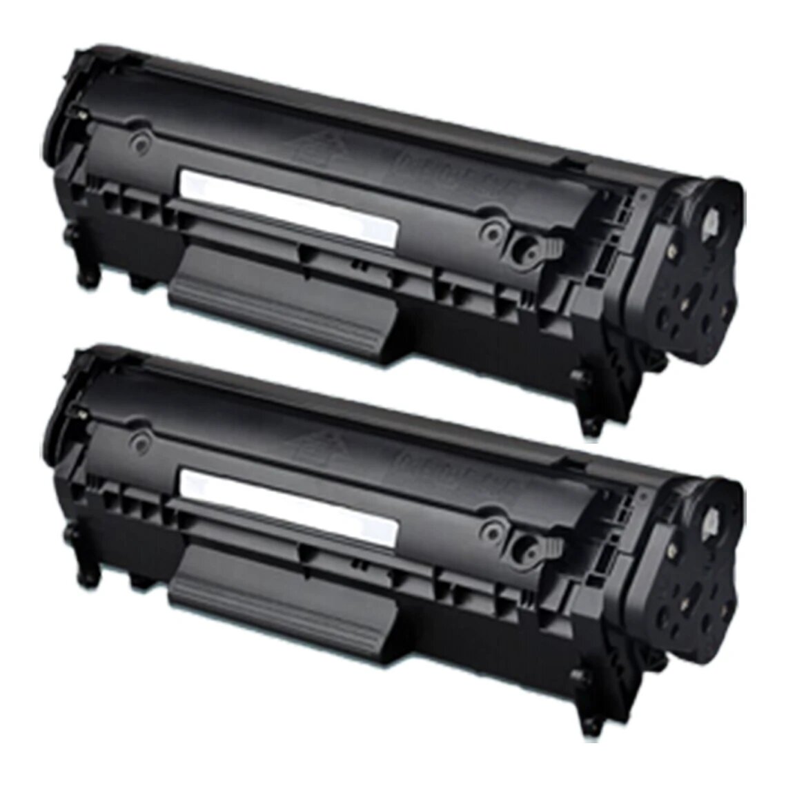 2x Huismerk HP 12X (Q2612X) toner zwart hoge capaciteit