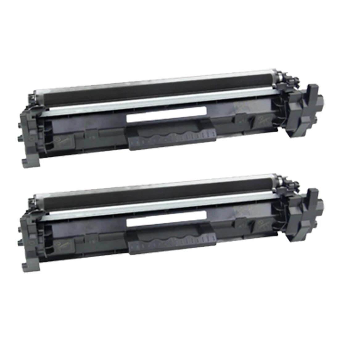 2x Huismerk HP 17A (CF217A) toner zwart