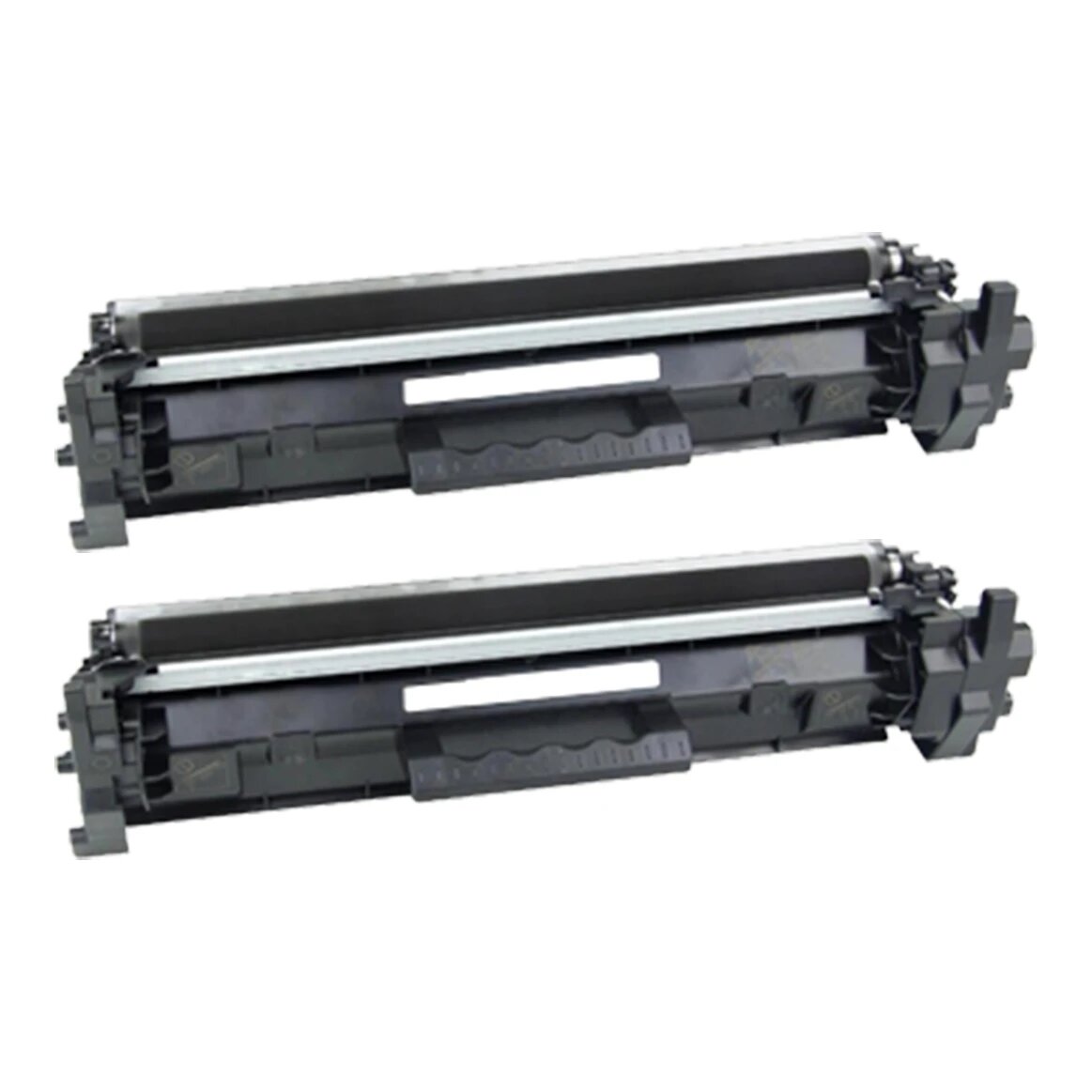 2x Huismerk HP 30A (CF230A) toner zwart