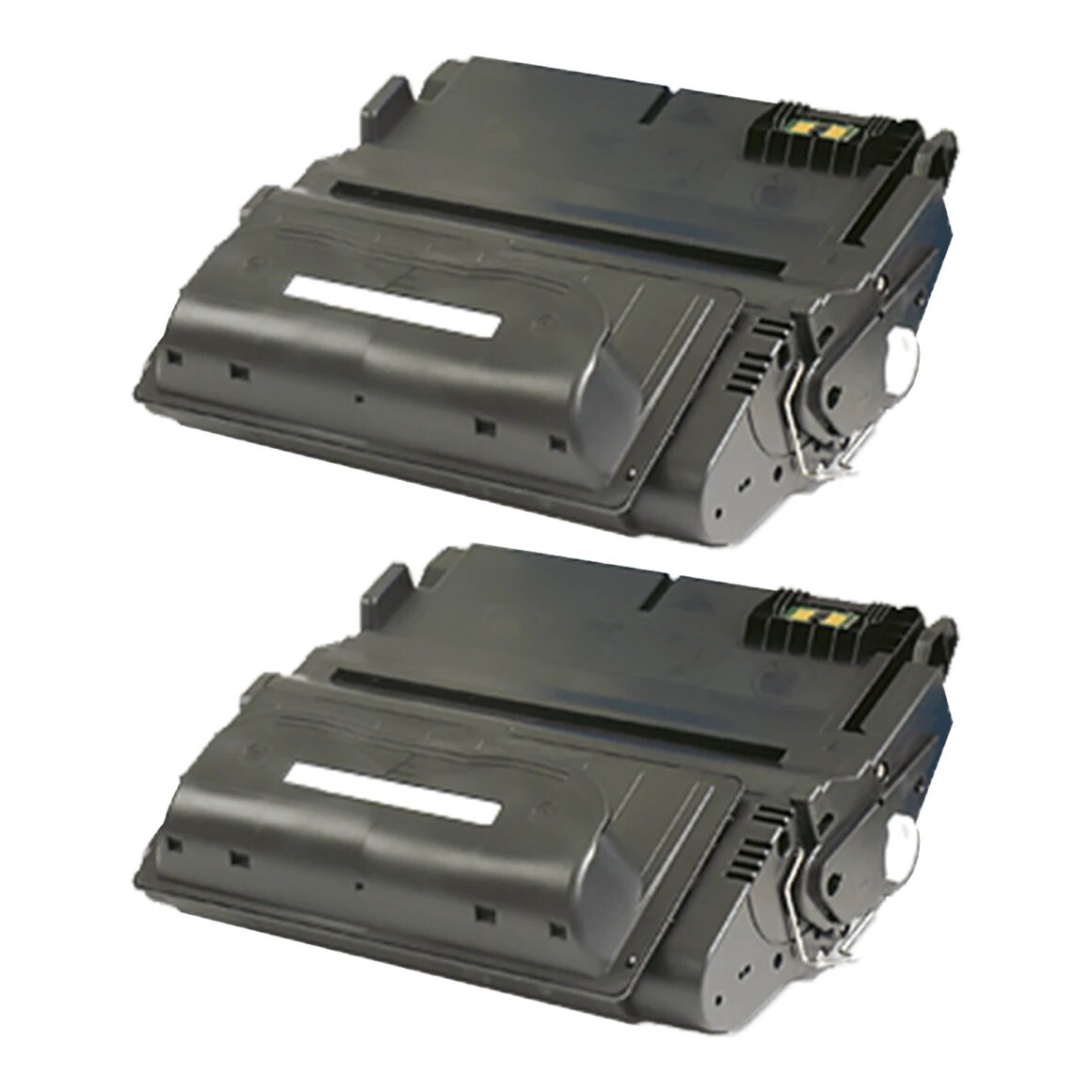 2x Huismerk HP 38A XL (Q1338A XL) toner zwart extra hoge capaciteit