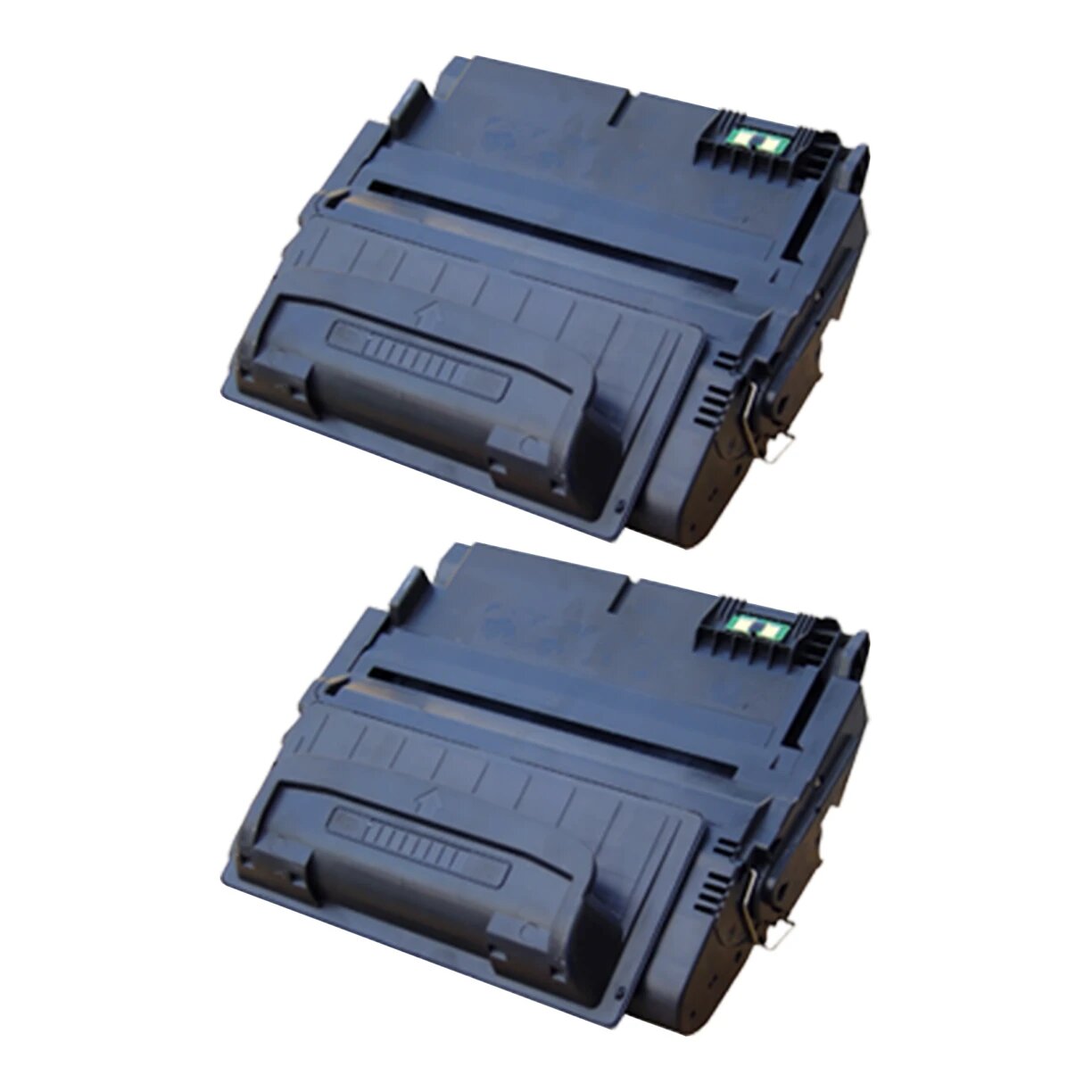 2x Huismerk HP 42X (Q5942X) toner zwart hoge capaciteit