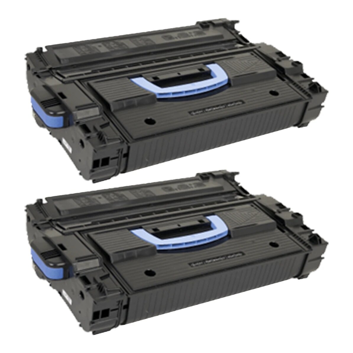 2x Huismerk HP 43X (C8543X) toner zwart hoge capaciteit