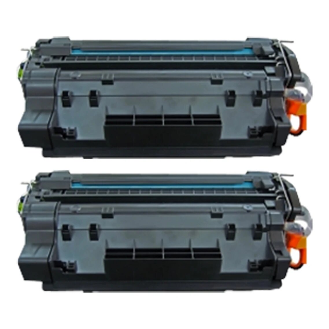 2x Huismerk HP 55X (CE255X) toner zwart hoge capaciteit