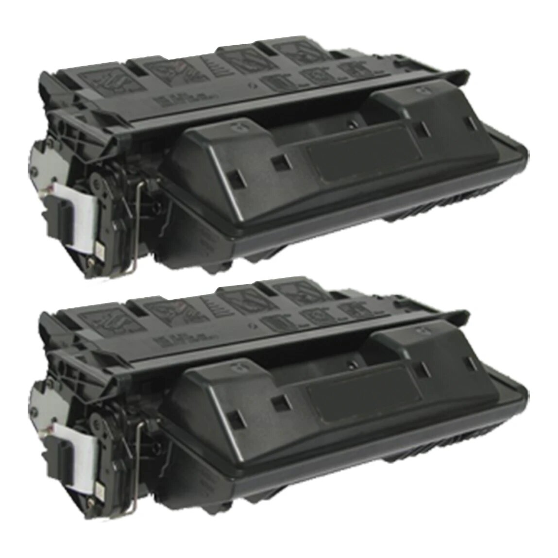2x Huismerk HP 61X (C8061X) toner zwart hoge capaciteit