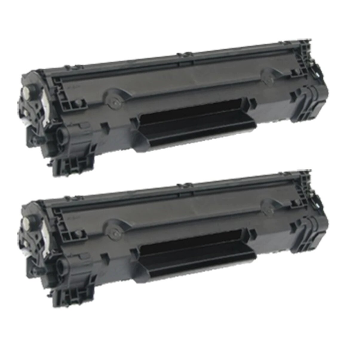 2x Huismerk HP 83X (CF283X) toner zwart hoge capaciteit