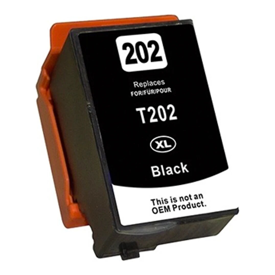 Huismerk Epson 202 XL (T02G14010) inktcartridge zwart