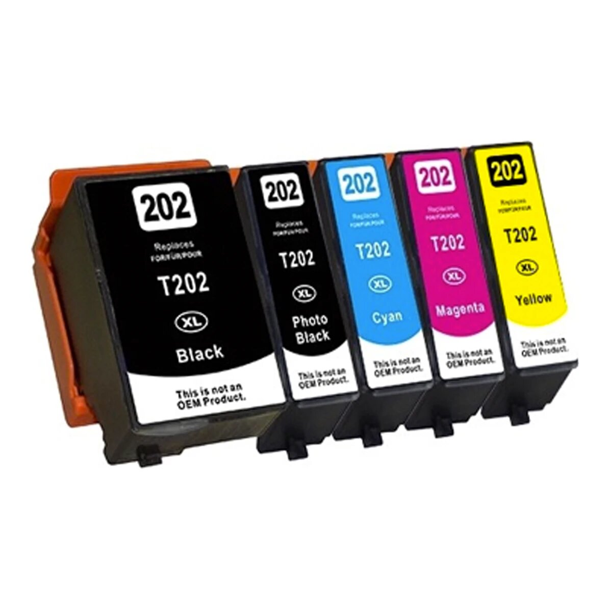 Huismerk Epson 202 XL (T02G74010) inktcartridges voordeelbundel