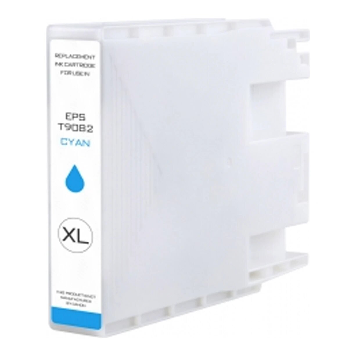 Huismerk Epson T9082 XL inktcartridge cyaan