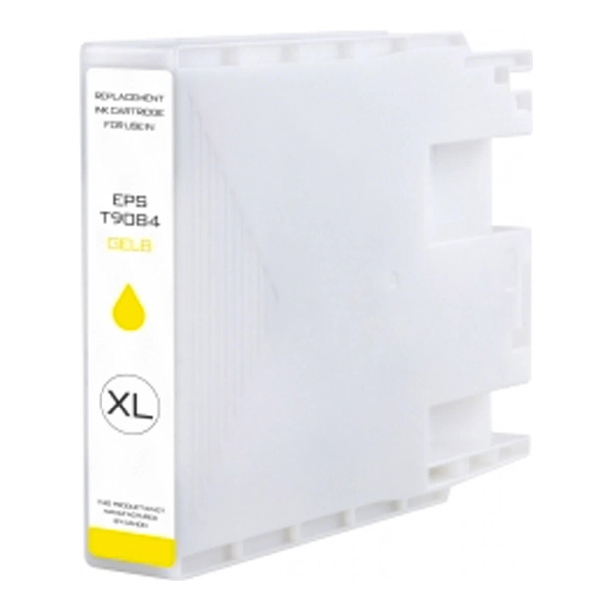 Huismerk Epson T9084 XL inktcartridge geel