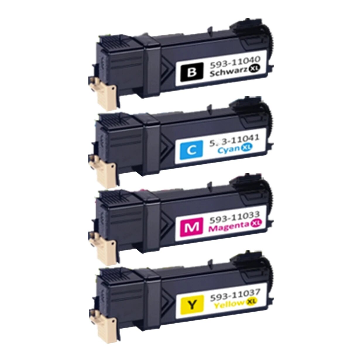 Huismerk Dell 593-11033/11037/11040/11041 toners voordeelbundel hoge capaciteit