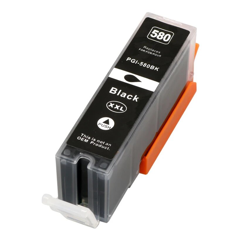 Huismerk Canon PGI-580PGBK XXL (1970C001) inktcartridge pigment zwart