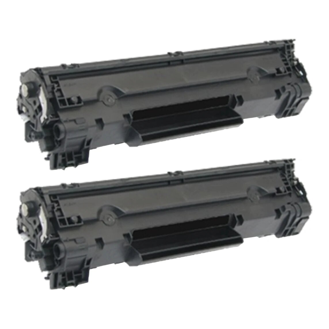 2x Huismerk Canon 737 toner zwart
