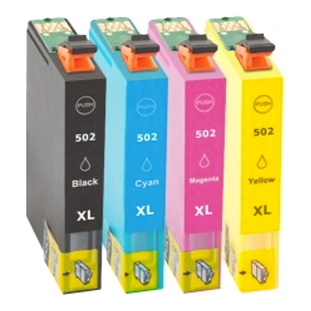 Huismerk Epson 502 XL (T02W64010) inktcartridges voordeelbundel