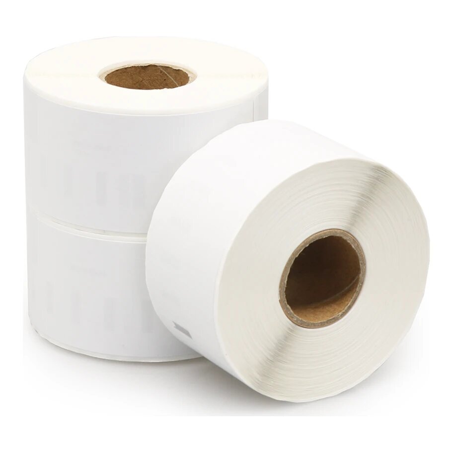 3x Dymo 99012 / S0722400 compatible labels, 36 mm x 89 mm