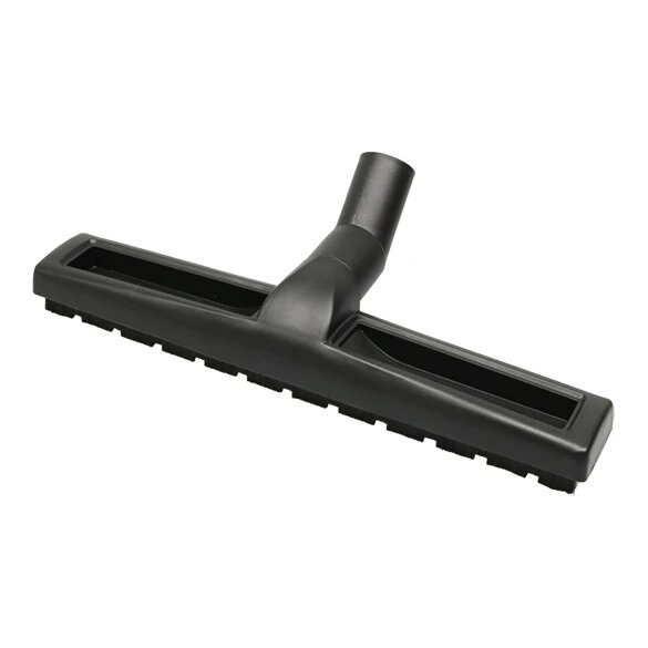 Parketzuigmond 36cm breed met nylonhaar en wieltjes Ø32 mm (eigen merk)