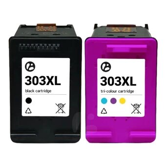 Huismerk HP 303XL (T6N04AE + T6N03AE) inktcartridges voordeelbundel