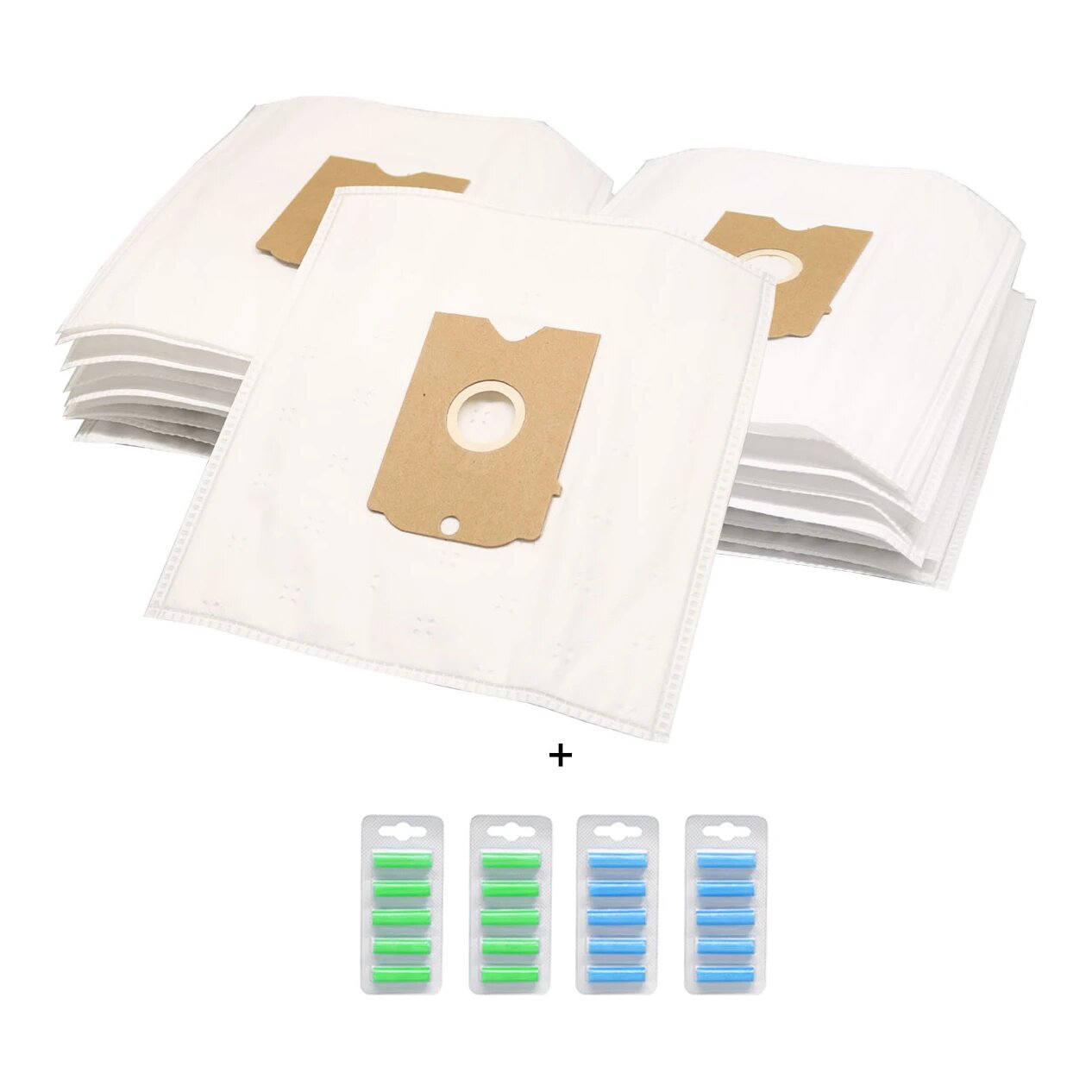 Bosch Type K stofzuigerzakken 20 stuks + 20 geurstaafjes + gratis filters (eigen merk)