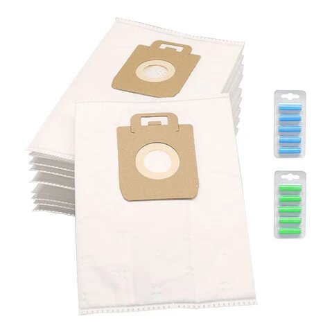 Nilfisk Power / Select series 3-D stofzuigerzakken 10 stuks + 10 geurstaafjes (Propex Parts)
