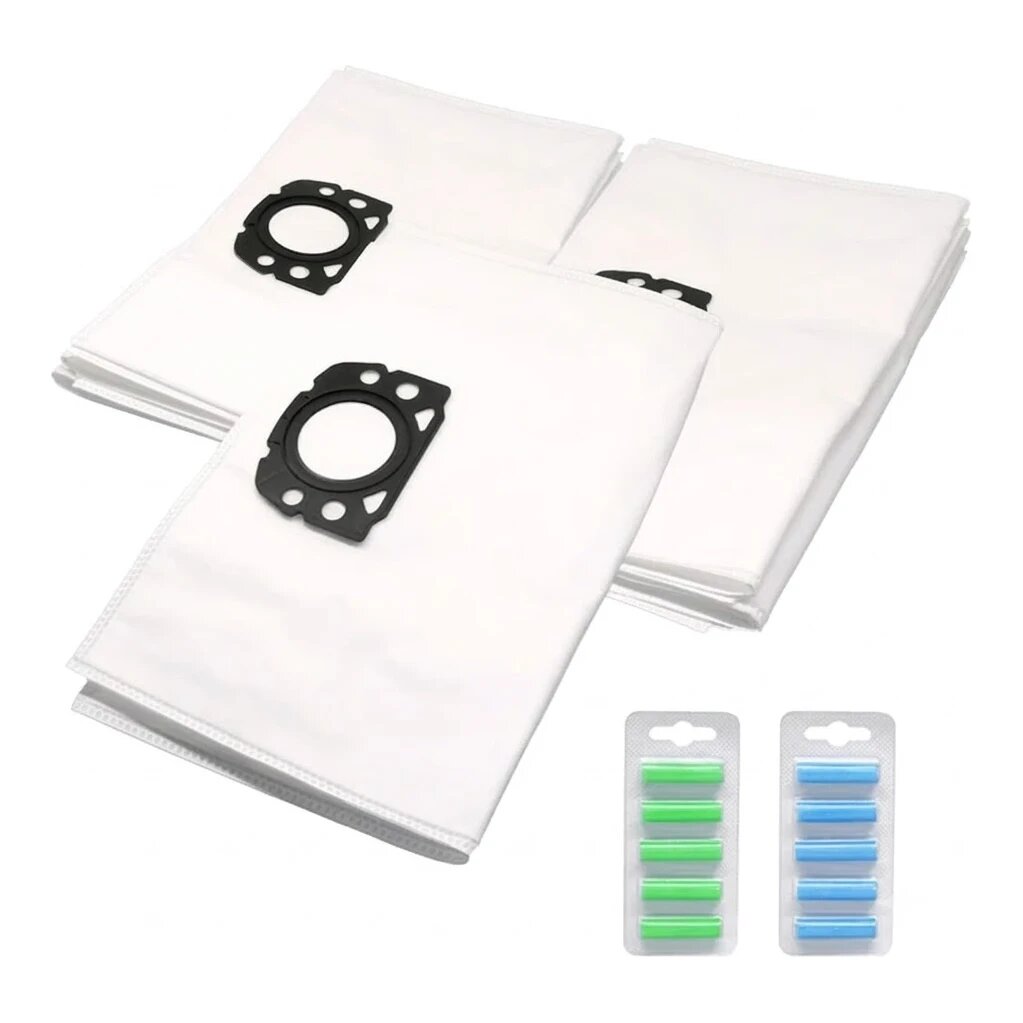 Kärcher 2.863-006.0 / 28630060 stofzuigerzakken 10 stuks + 10 geurstaafjes (Propex Parts)