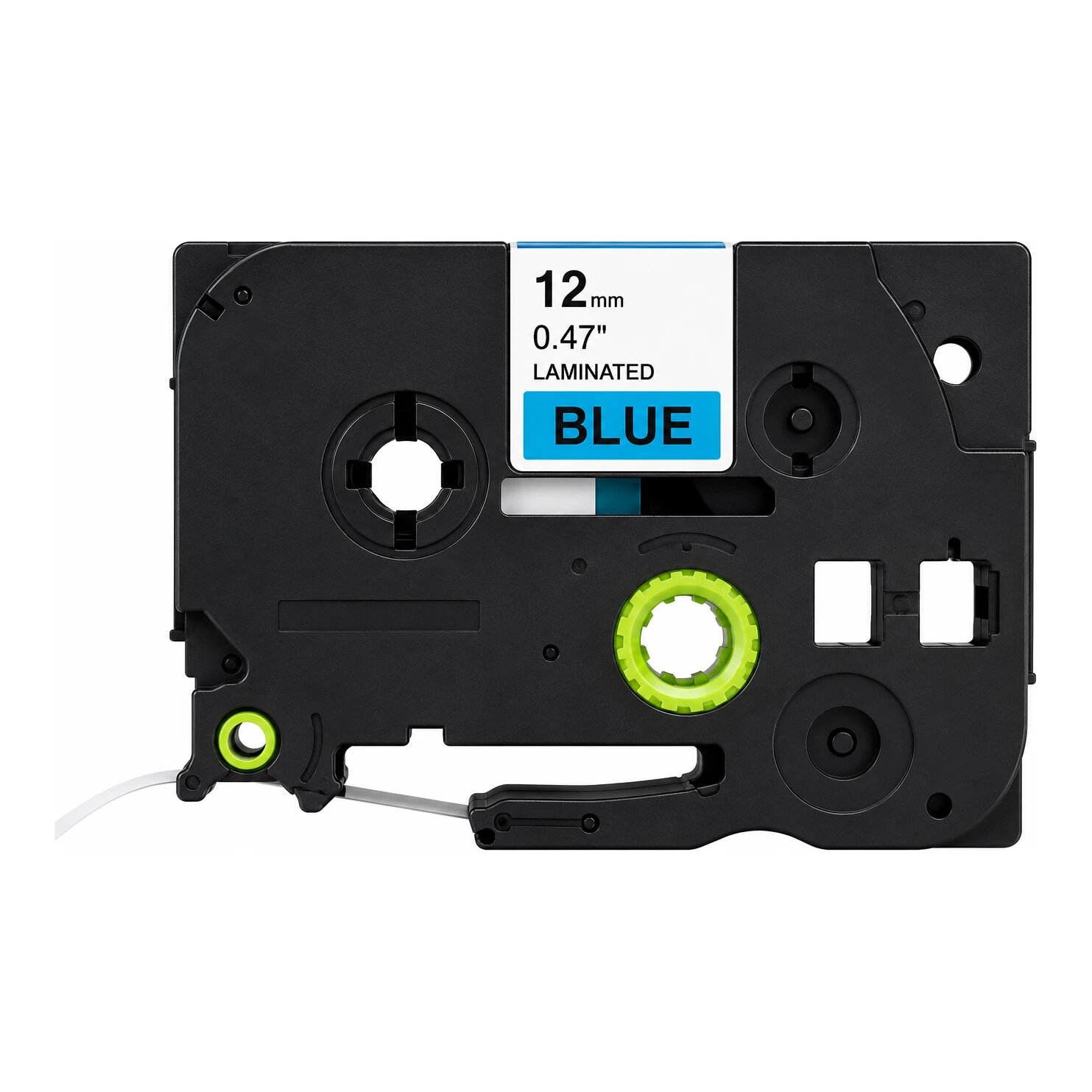 Huismerk vervangt Brother TZe-531 tape zwart op blauw (12 mm)
