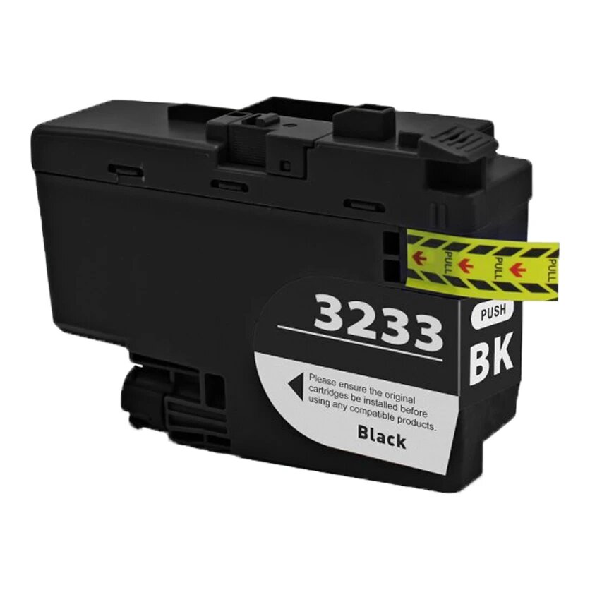 Huismerk Brother LC-3233BK inktcartridge zwart