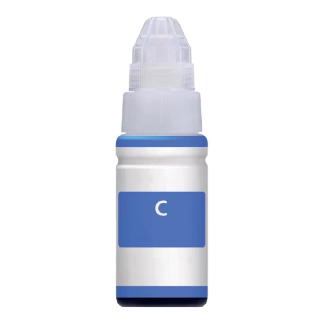 Huismerk Canon GI-490C / GI-590C (0664C001) inkttank cyaan
