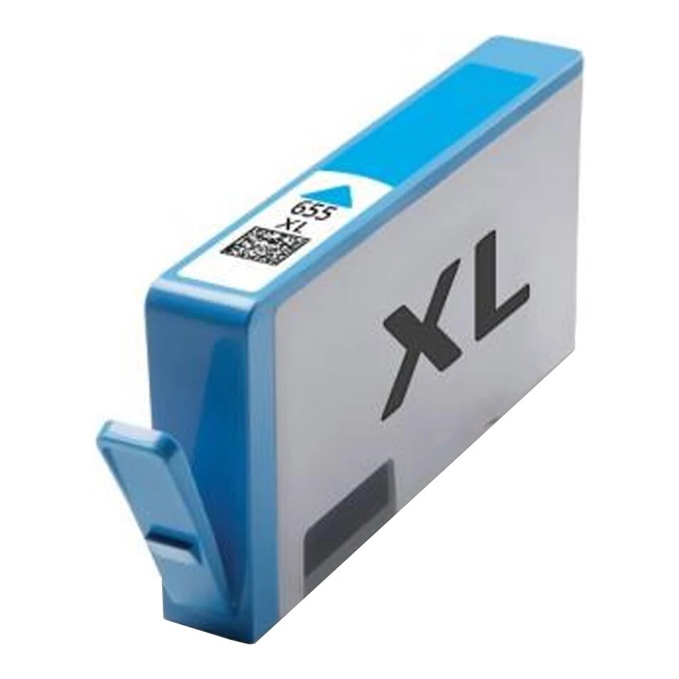 Huismerk HP 655XL (CZ110AE) inktcartridge cyaan