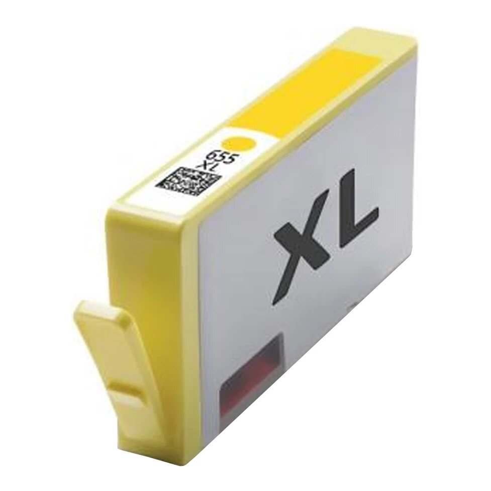 Huismerk HP 655XL (CZ112AE) inktcartridge geel