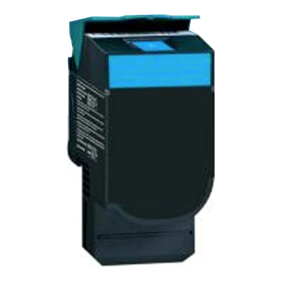Huismerk Lexmark 702HC (70C2HC0) toner cyaan hoge capaciteit